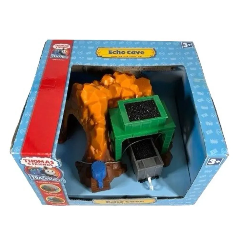 Thomas & Friends Echo Cave w/Coal Car 64033 Trackmaster Add-On Destination NEW